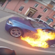 Illustration for article titled Action Movies Convinced Me That This BMW On Fire Would Explode, Which It Did Not, And Im Kinda Bummed